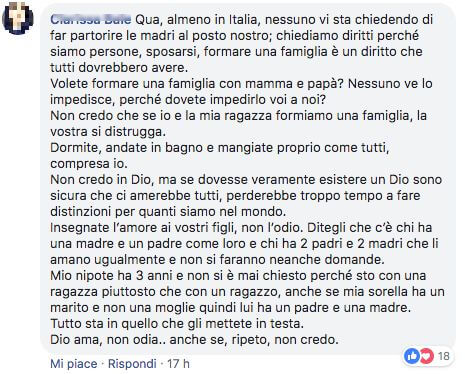 Giorgia Meloni contro la nonna che ha partorito il nipote: "depravazione vomitevole" - commenti meloni 2 - Gay.it