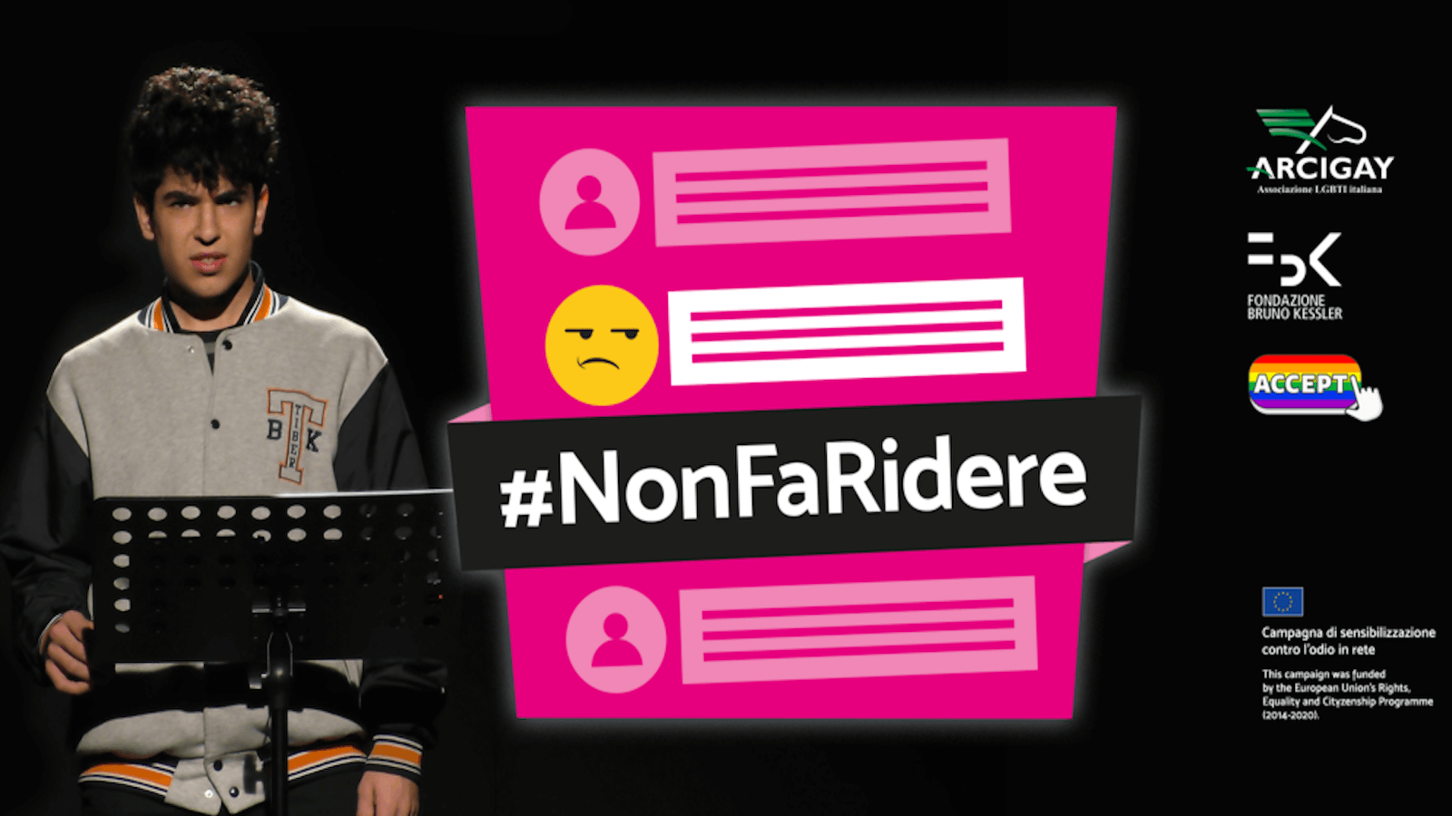 #NonFaRidere, la campagna Arcigay contro la discriminazione sui social – VIDEO