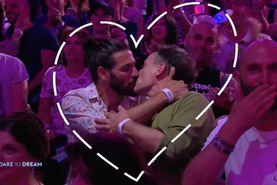 Eurovision 2019, prima semifinale. La performance più amata è di Dana International - Eurovision 2019 Kiss Cam - Gay.it