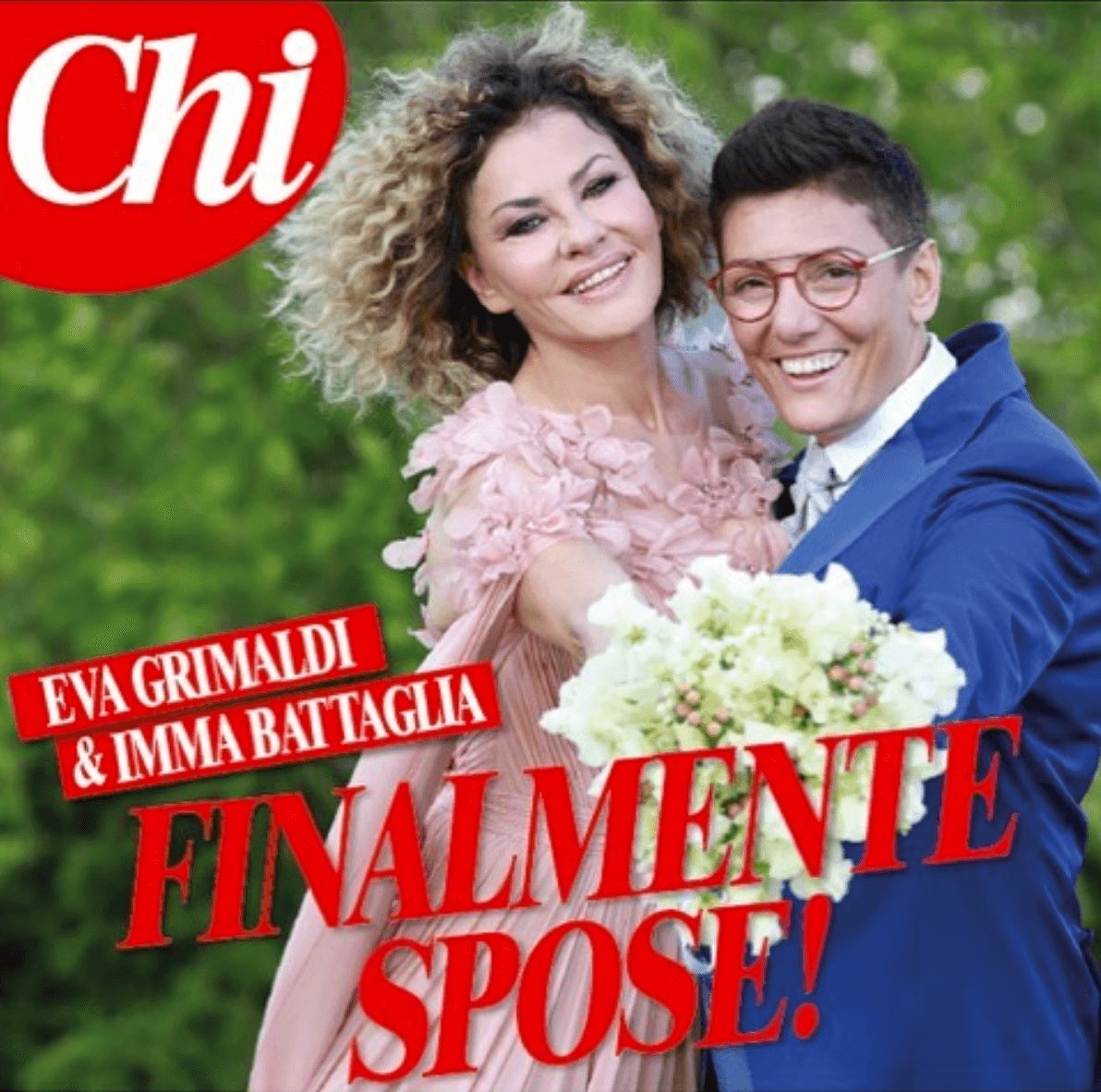 Eva Grimaldi e Imma Battaglia si sono unite civilmente - Eva Grimaldi e Imma Battaglia - Gay.it