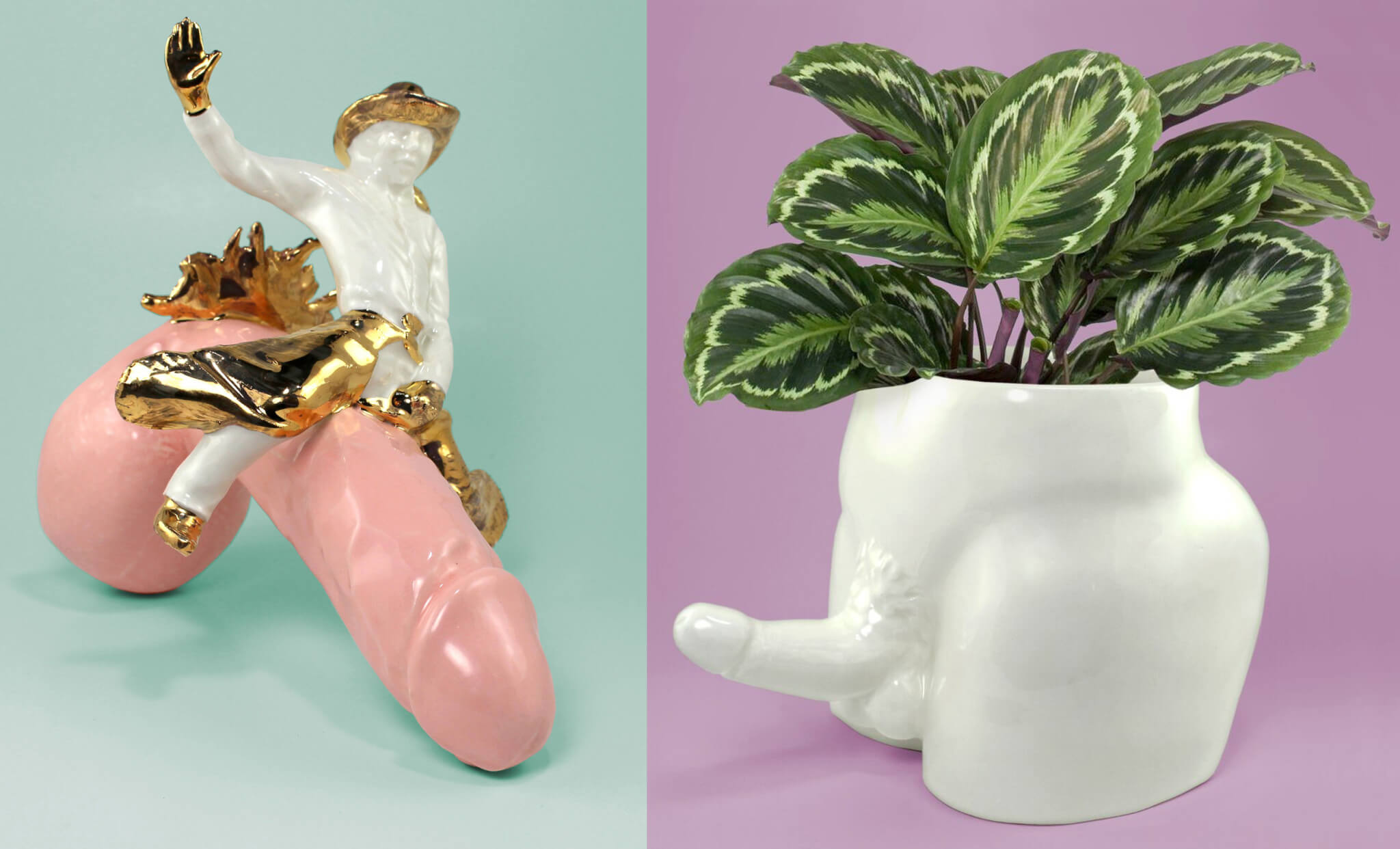 L’eros delle porcellane a tematica fetish di Pansy Ass Ceramics