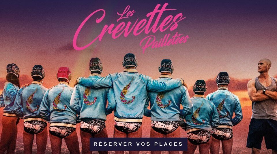 Les Crevettes pailletées, trailer e poster della commedia francese su una squadra di pallanuoto gay