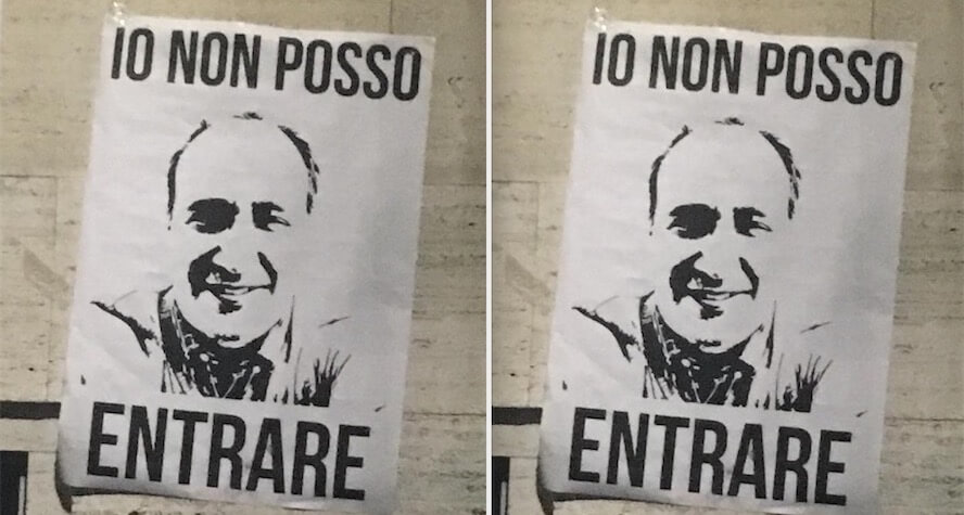 Sapienza, manifesti contro il giornalista Marco Pasqua - Marco Pasqua - Gay.it