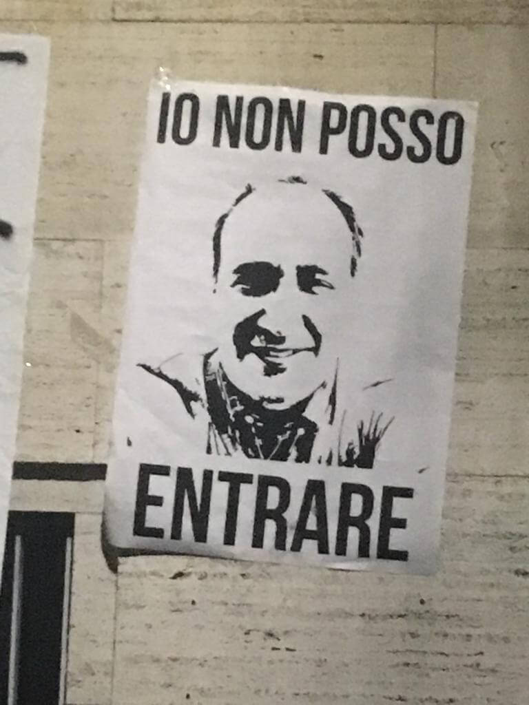 Sapienza, manifesti contro il giornalista Marco Pasqua - Pasqua sapienza offese1 - Gay.it