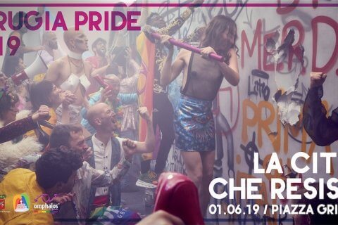 Perugia, in otto a processo per insulti omofobi sui social: “Odiare costa!” - Perugia Pride 2019 - Gay.it
