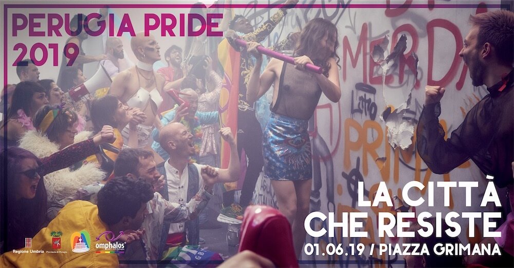 Perugia Pride 2019, 'la città che resiste': la campagna pubblicitaria e il manifesto politico - Perugia Pride 2019 - Gay.it