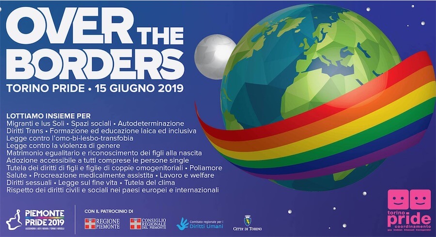 Piemonte Pride 2019 da record: 5 parate da maggio a settembre - Piemonte Pride 2019 - Gay.it