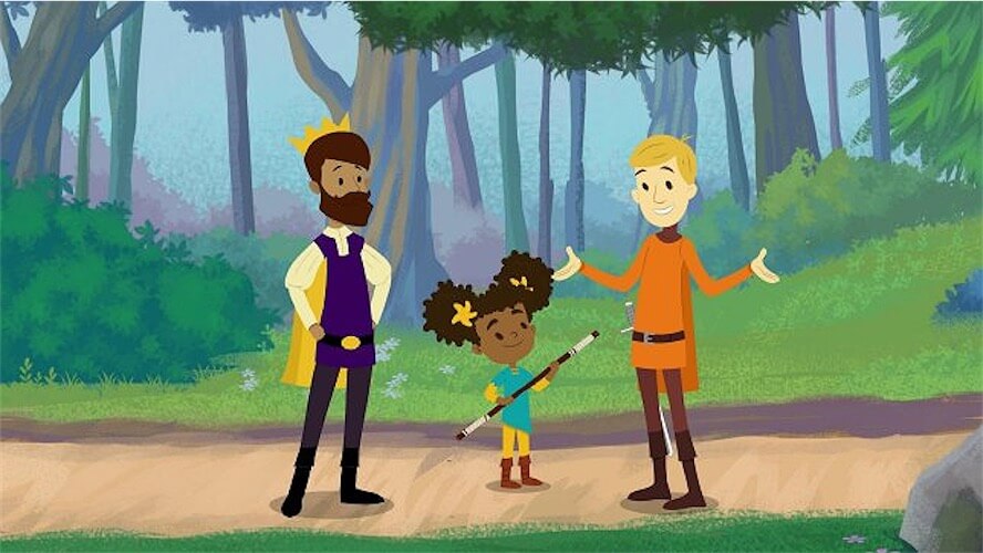 The Bravest Knight, due papà gay con figlia adottiva nella nuova serie animata Hulu