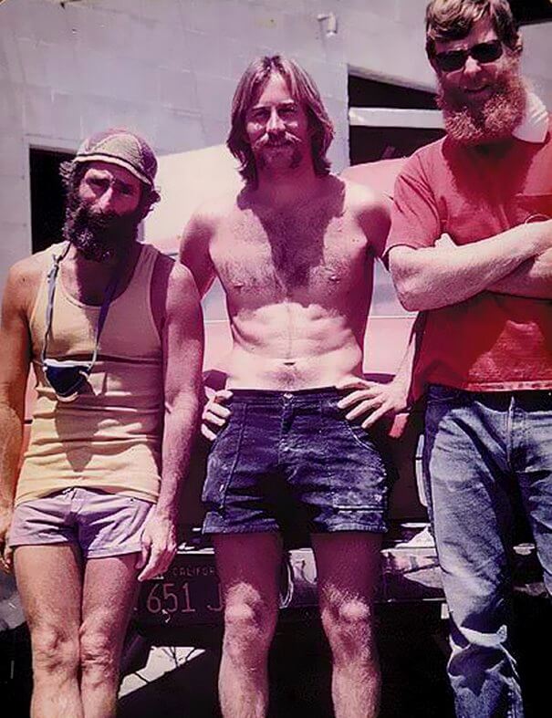 Quando gli uomini indossavano gli shorts negli Anni '70