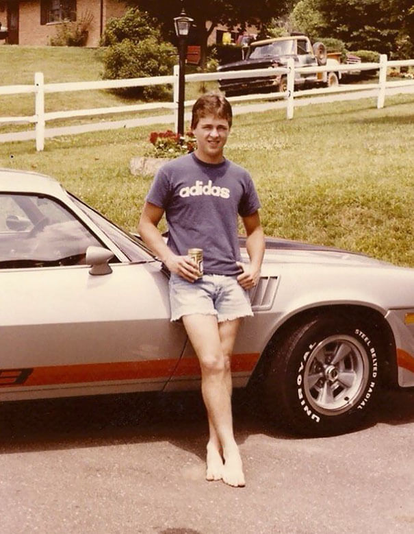 Quando gli uomini indossavano gli shorts negli Anni '70