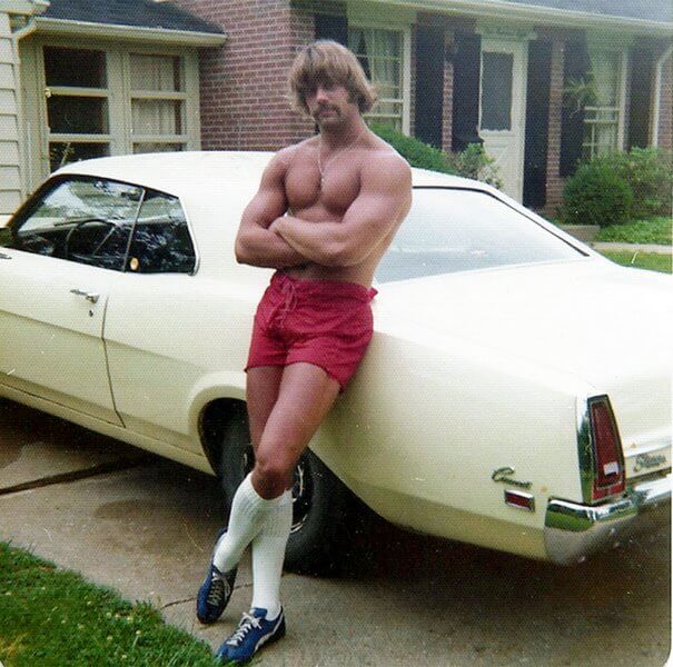 Quando gli uomini indossavano gli shorts negli Anni '70