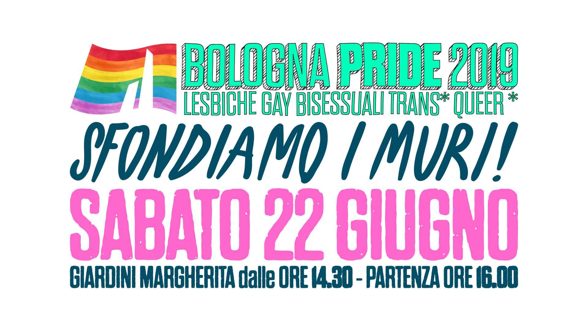 Onda Pride 2019, è il giorno di Napoli, Bologna, Siracusa e Frosinone - Bologna Pride - Gay.it