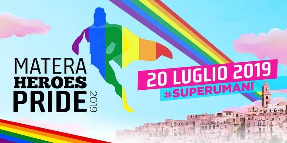 Matera Capitale Europea della Cultura 2019 avrà il suo primo Pride - Matera Heroes Pride 2019 - Gay.it
