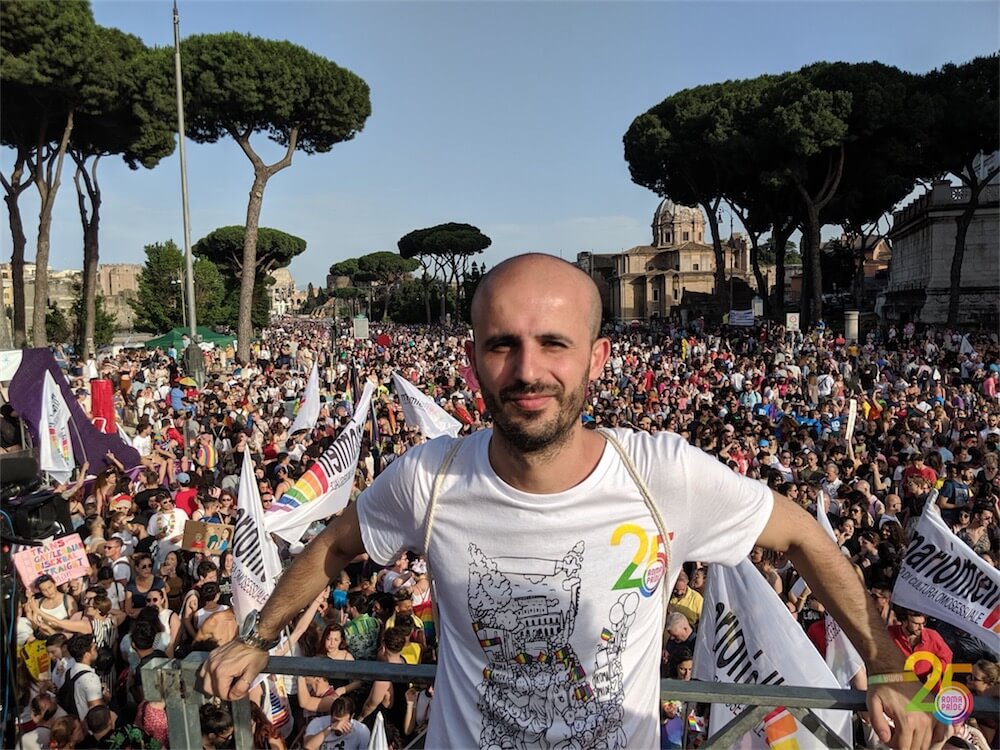 I post di Gay.it più condivisi del 2019, ecco la Top 25 - Roma Pride Sebastiano Secci - Gay.it