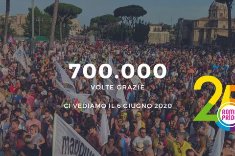 Roma Pride 2019 da sogno, in 700.000 hanno travolto la Capitale - RomaPride2019 - Gay.it