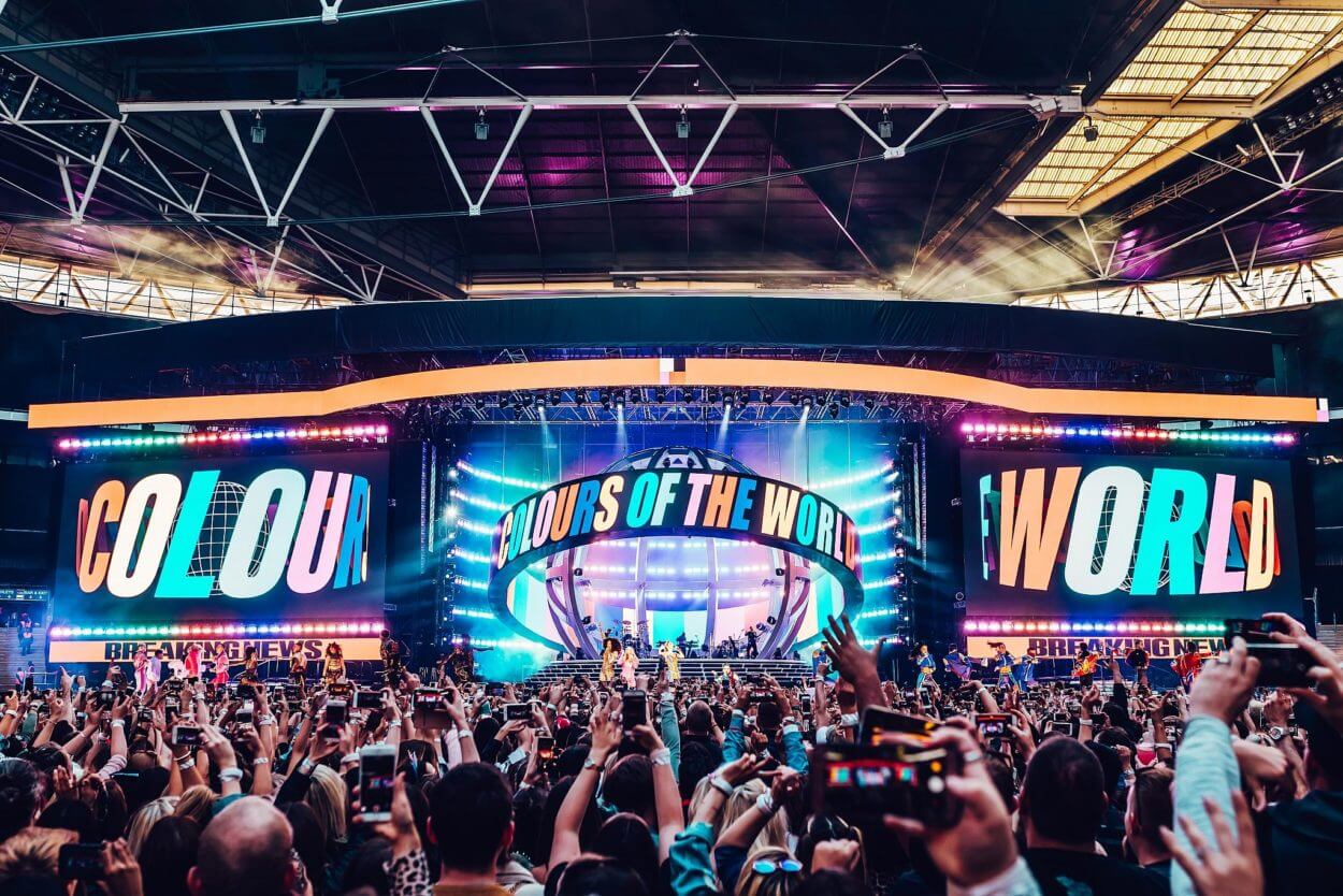Spice Girls Spiceworld 2019 tour. CREDITS: KATE MOROSS STUDIO