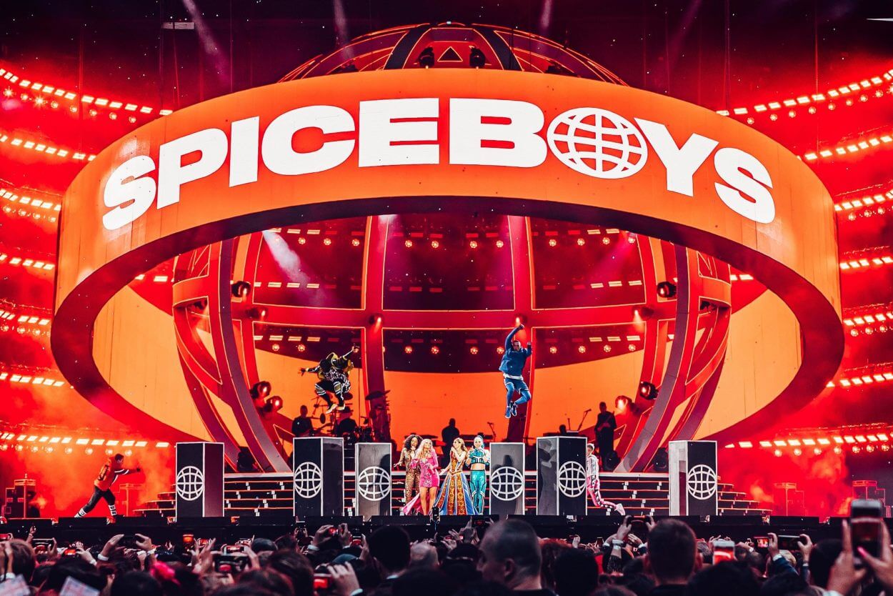Spice Girls Spiceworld 2019 tour. CREDITS: KATE MOROSS STUDIO