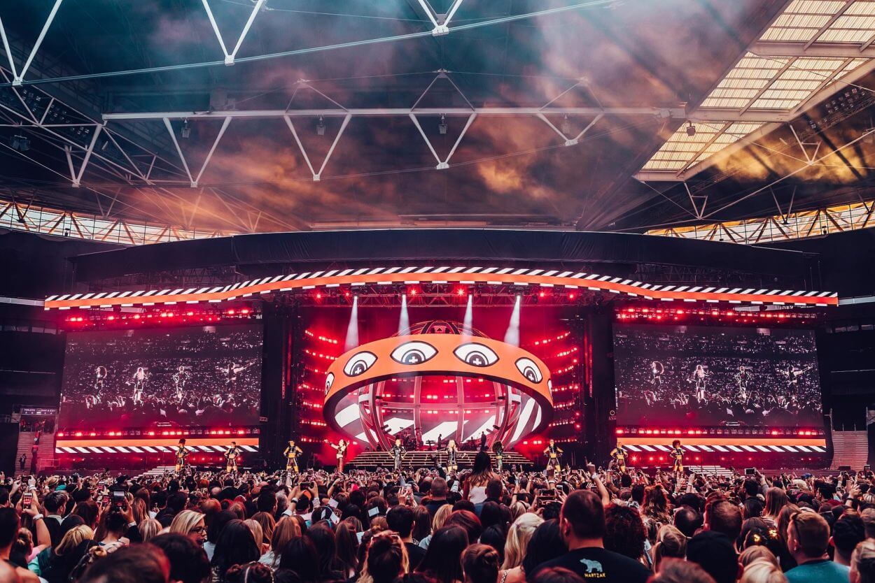 Spice Girls Spiceworld 2019 tour. CREDITS: KATE MOROSS STUDIO