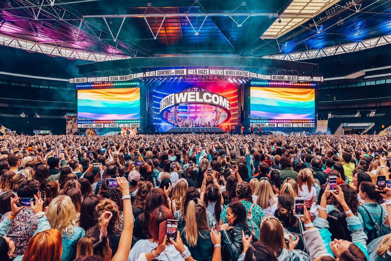 Spice Girls Spiceworld 2019 tour. CREDITS: KATE MOROSS STUDIO