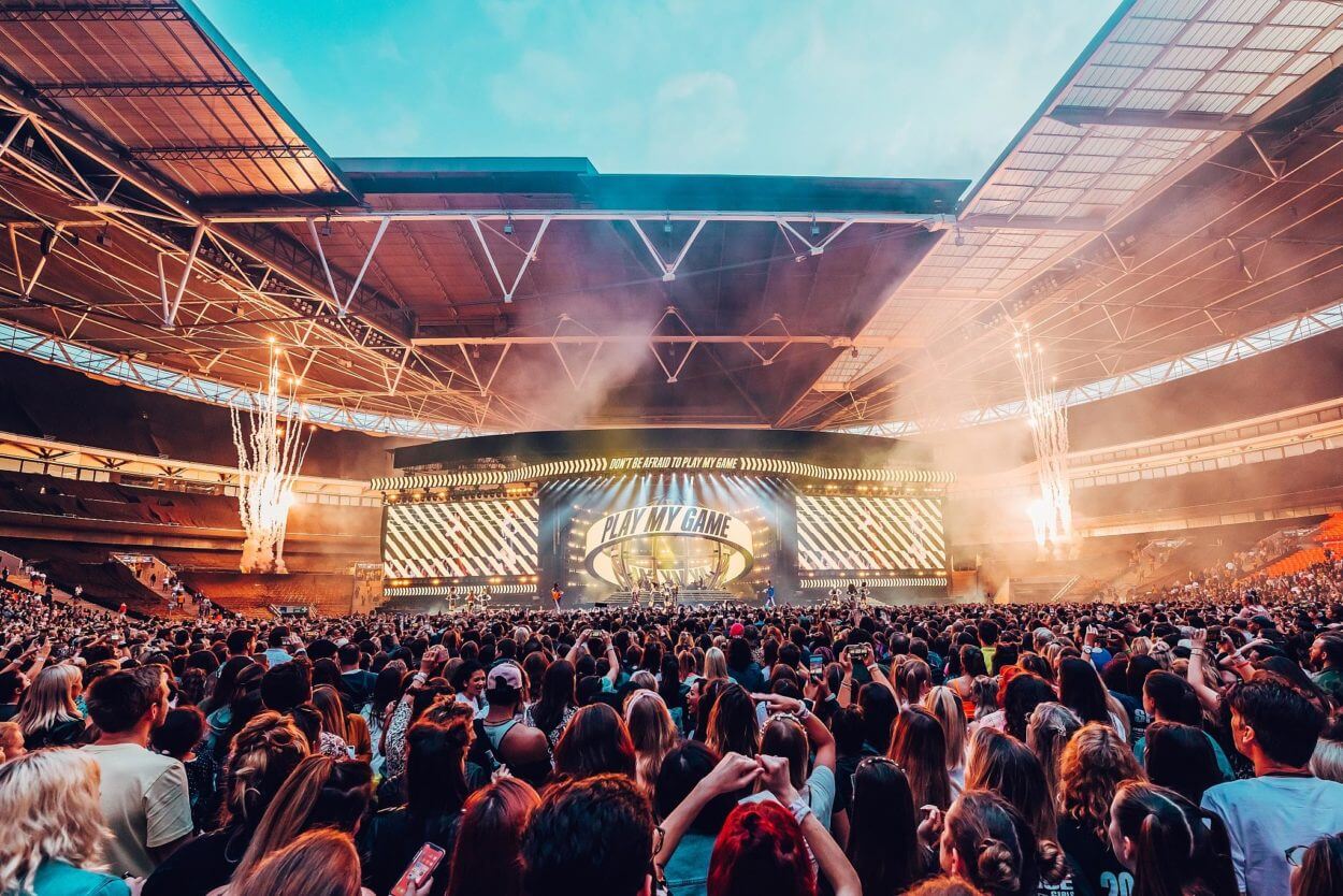 Spice Girls Spiceworld 2019 tour. CREDITS: KATE MOROSS STUDIO