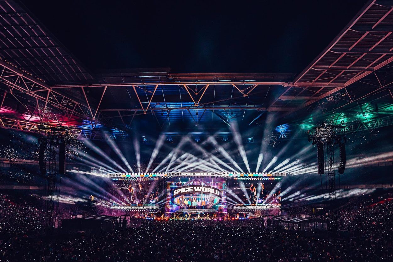 Spice Girls Spiceworld 2019 tour. CREDITS: KATE MOROSS STUDIO