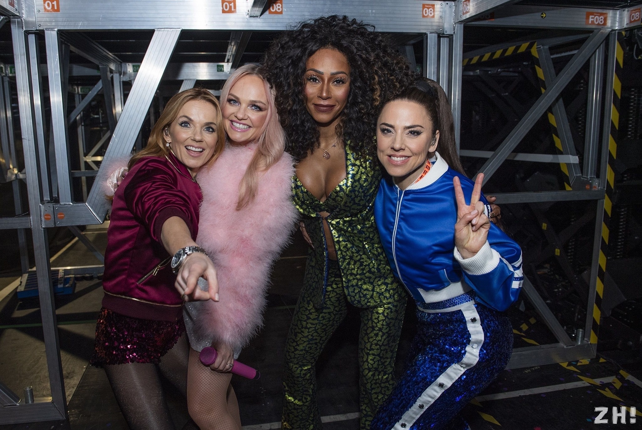 Spice Girls Spiceworld 2019 backstage