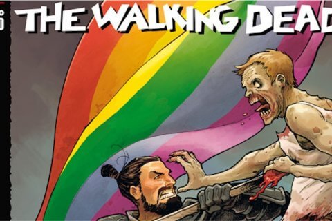 The Walking Dead, arriva in Italia un numero speciale a sostegno dell'Onda Pride - The Walking Dead - Gay.it