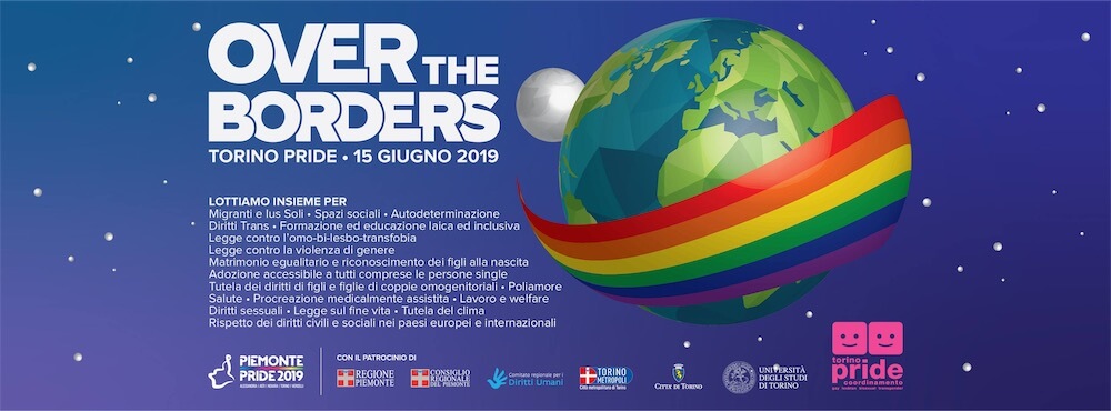 Onda Pride, è il giorno di Genova, Torino, Varese, Vicenza, Avellino e Brescia - Torino Pride 2019 - Gay.it