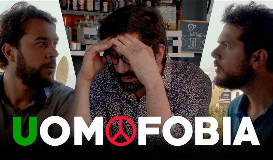“Uomofobia”, il video a sfondo satirico/sociale del duo comico palermitano I Sansoni