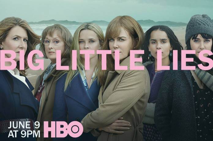 Locandina della seconda stagione di Big Little Lies con Meryl Streep