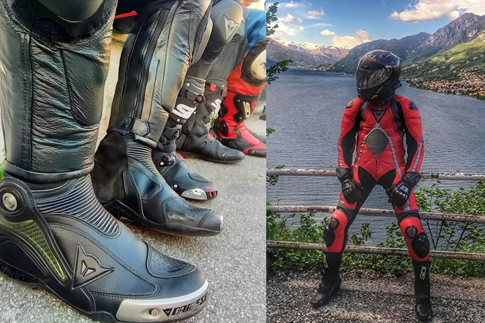 Vita da biker : un viaggio fra panorami mozzafiato e feticismo per le tute di pelle