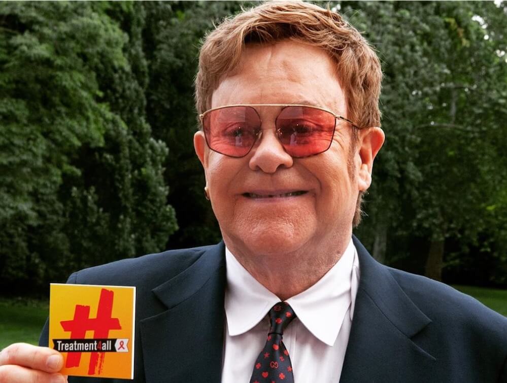 Elton John, oltre 6 milioni di dollari raccolti per i test HIV in Kenya