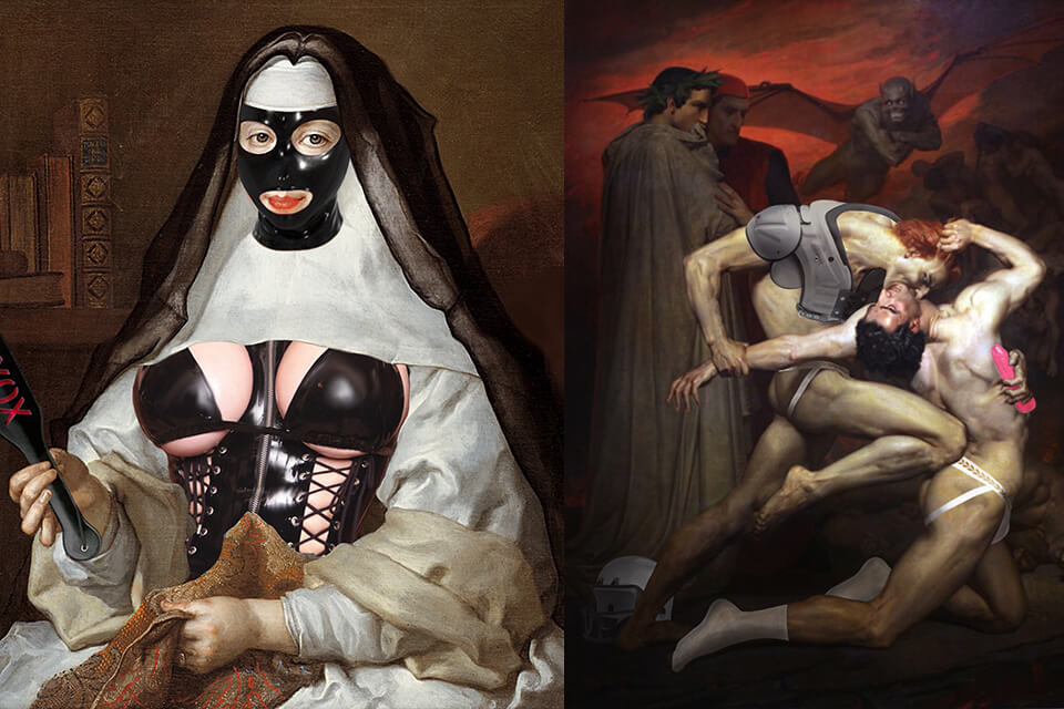 Le illustrazioni fra arte e BDSM di Jury Schiavi
