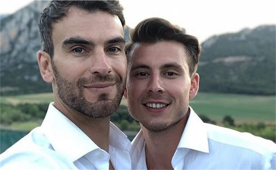 Eric Radford, il primo storico olimpionico gay dichiarato ha sposato  Luis Fenero