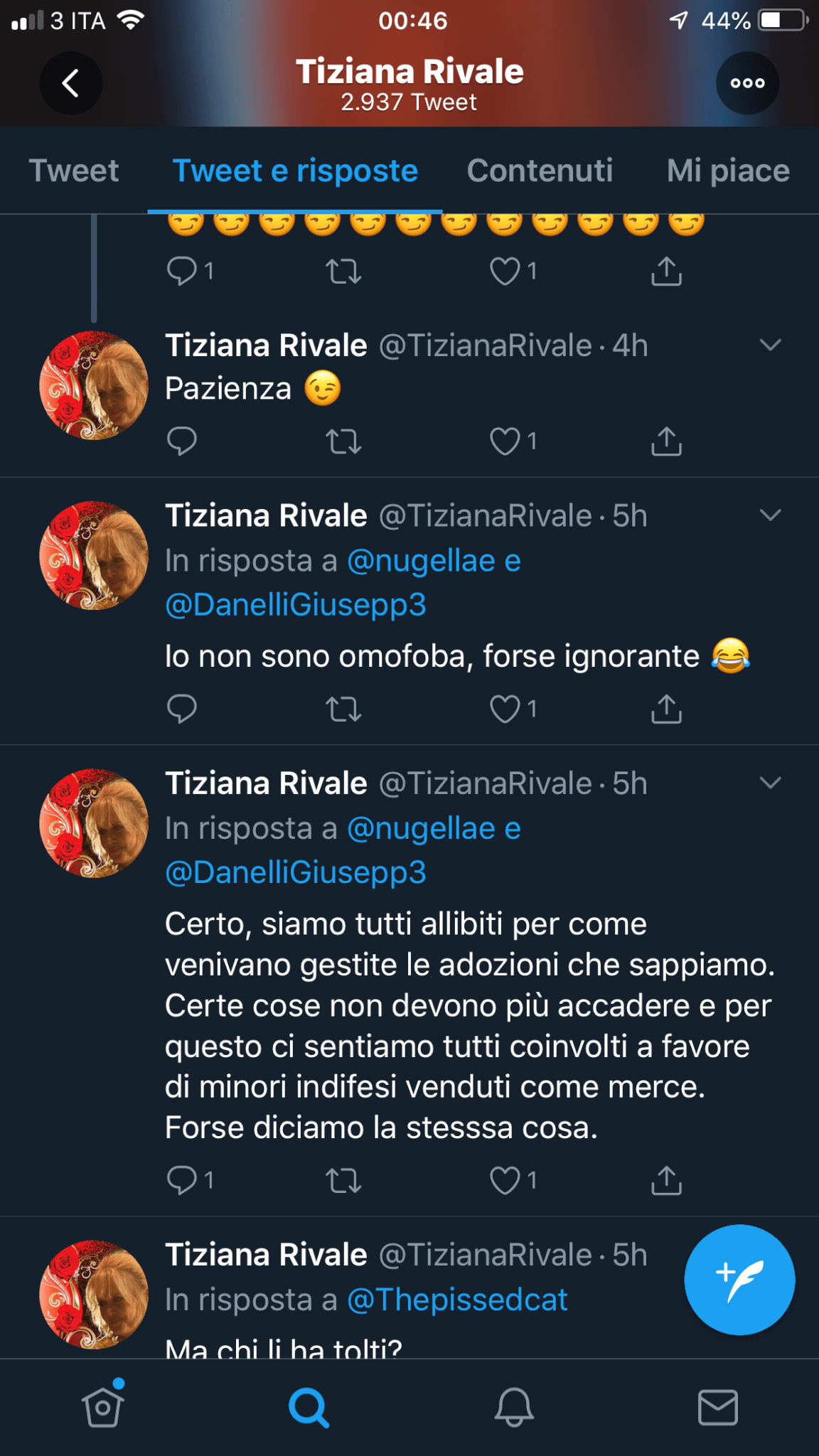 Tiziana Rivale contro Tiziano Ferro: "I figli vengono partoriti dalle donne, adottasse" - IMG 4859 - Gay.it