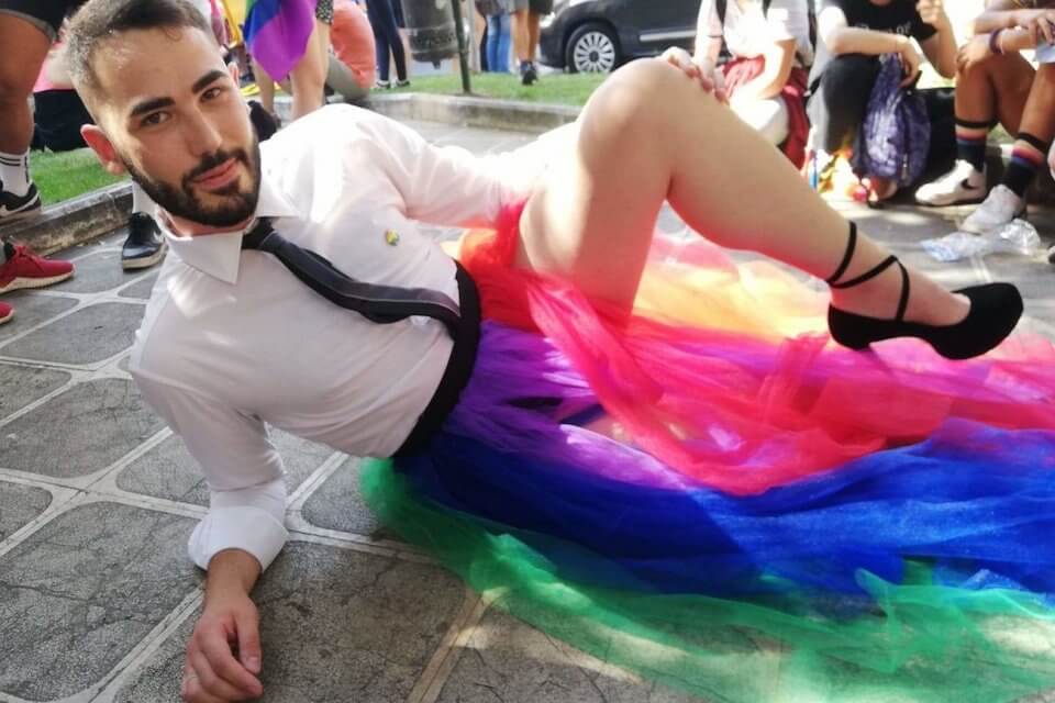 La testimonianza di Andrea al Cagliari Pride: 'un figlio ha bisogno di amore' - cagliari pride - Gay.it