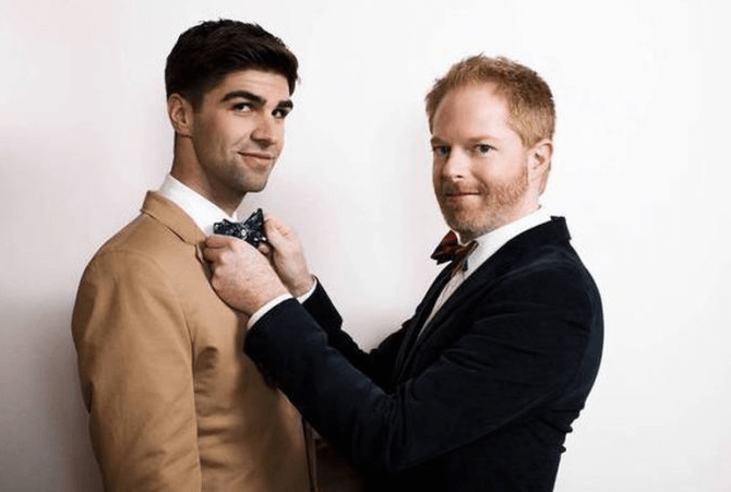 Jesse Tyler Ferguson e il marito Justin Mikita
