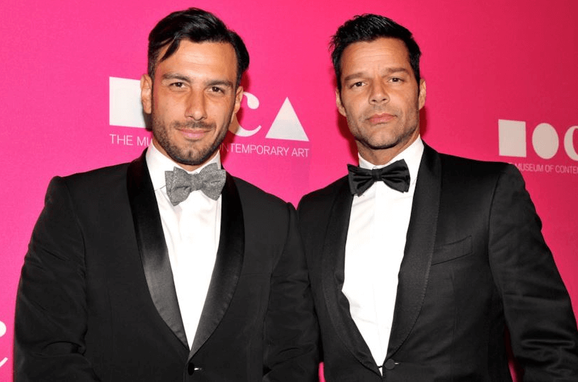 Ricky Martin e il marito Jwan Yosef