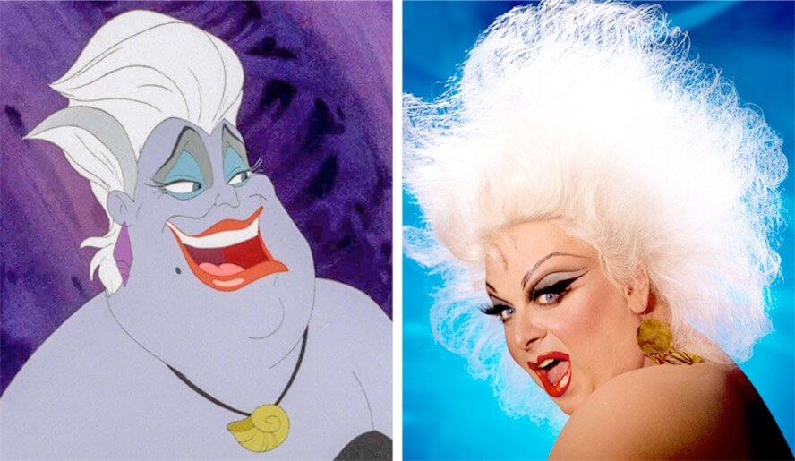 La Sirenetta, la storia di Ursula nata come omaggio alla drag queen Divine