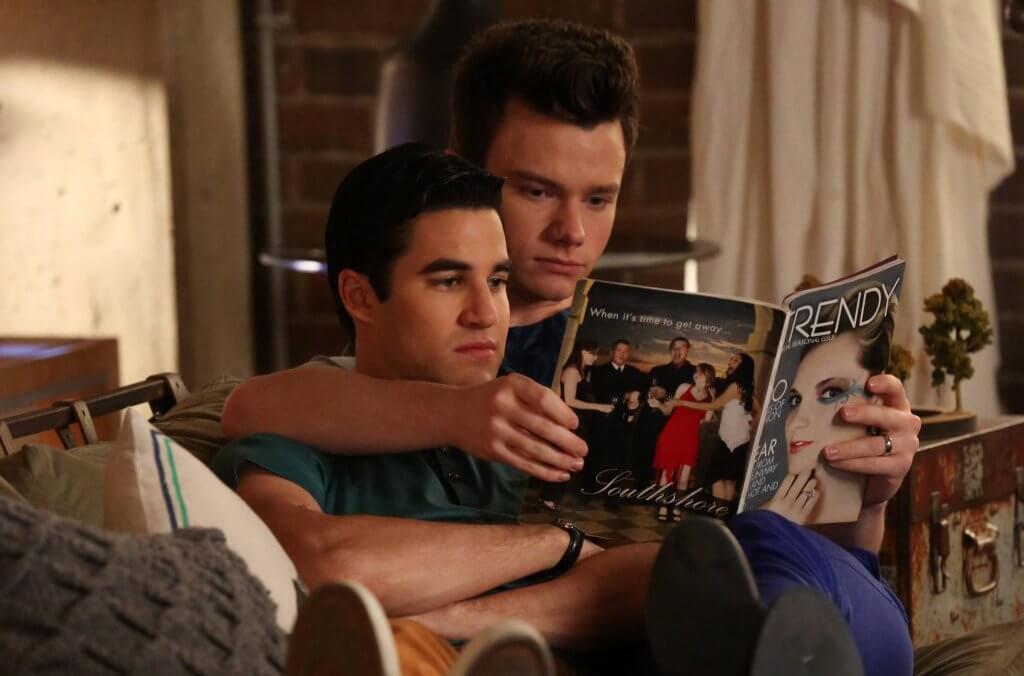 Kurt e Blaine, coppia gay amatissima di 'Glee'