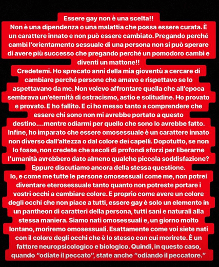 Il modello Pier Pellencin vittima di offese omofobe: 'Essere gay non è una dipendenza o una malattia che può essere curata' - storia per pellencin gay e1561973690714 - Gay.it