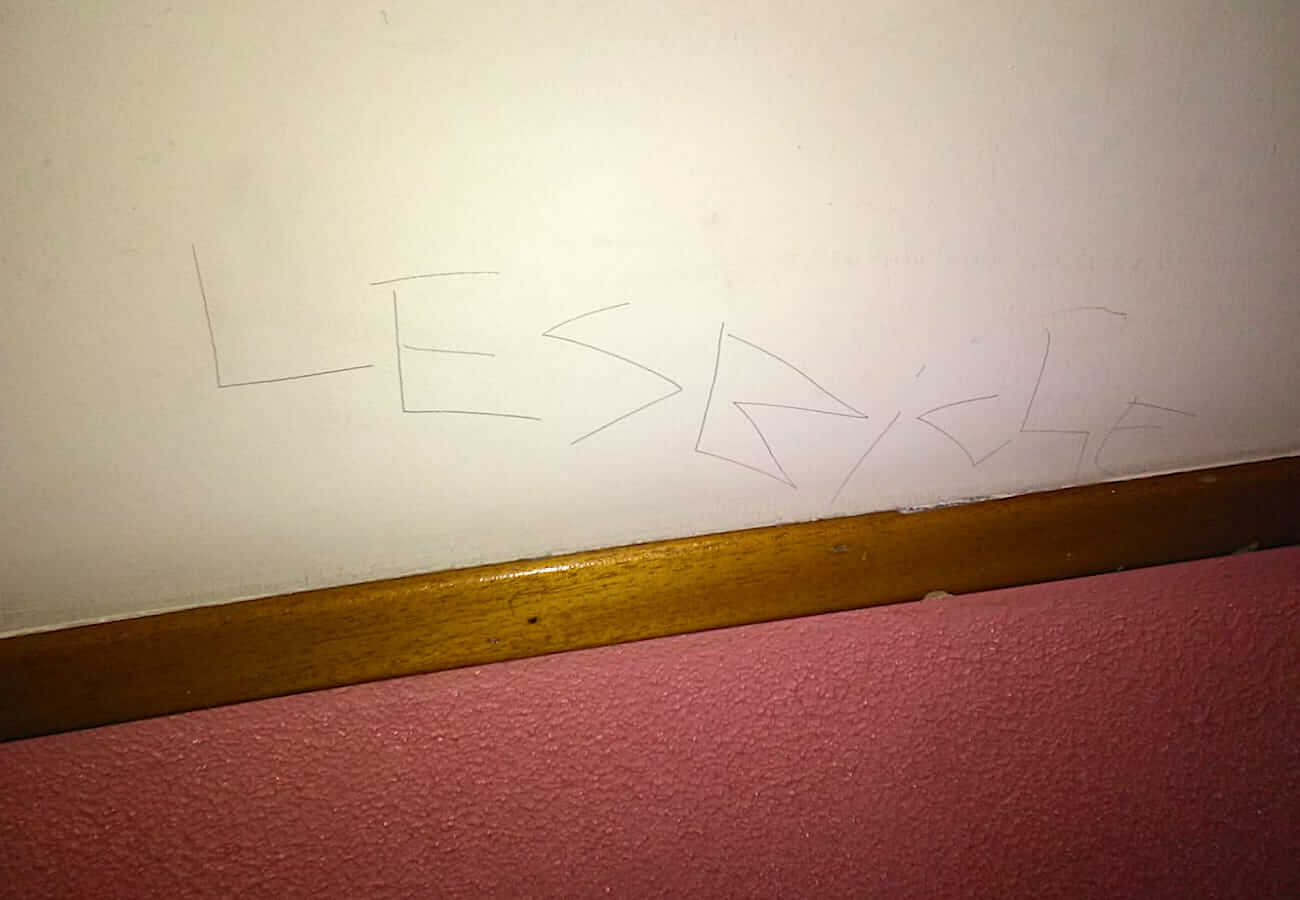 Torino, scritte omofobe davanti l’abitazione di una coppia lesbica