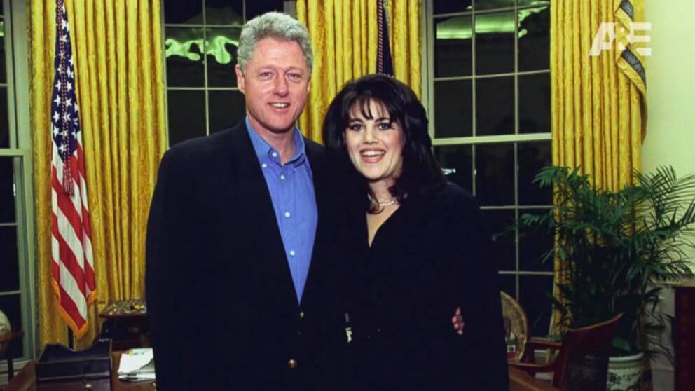 Bill Clinton e Monica Lewisnky