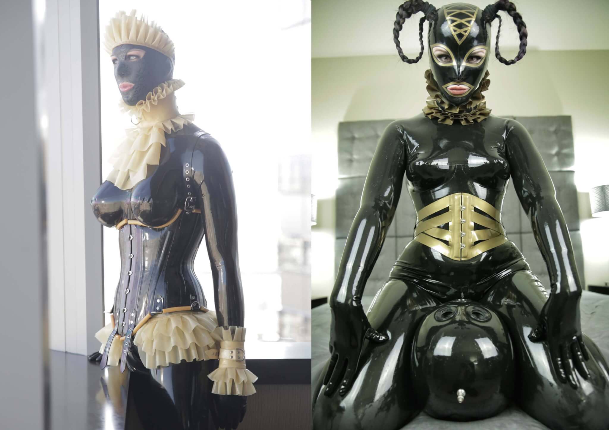 Intervista a FetishKitsh : la bambola di lattex che gioca con l'estetica dell'heavy rubber - ss - Gay.it