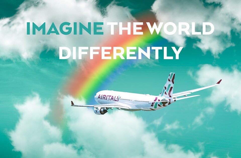 Air Italy eletta migliore compagnia aerea gay friendly del 2019