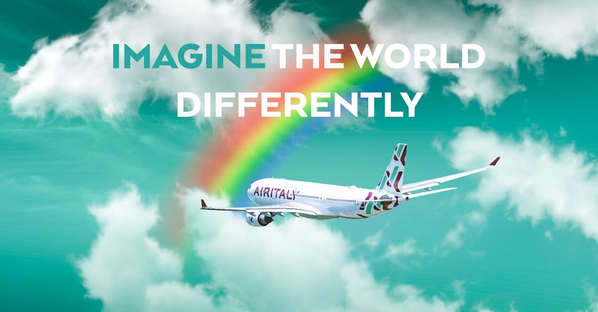 Air Italy eletta migliore compagnia aerea gay friendly del 2019