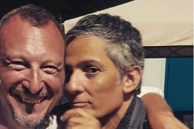 Amadeus chiede a Fiorello: "Chi è meglio invitare a Sanremo 2020, Madonna o Lady Gaga?" - Amadeus e Fiorello - Gay.it