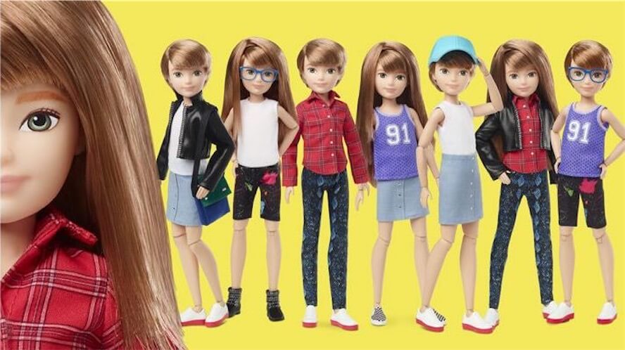 Mattel lancia le bambole senza genere predefinito