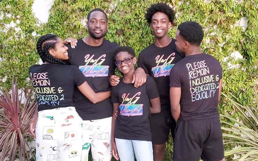 Gabrielle Union lancia una linea di magliette LGBTQ a sostegno del figlio - Zion Wade - Gay.it