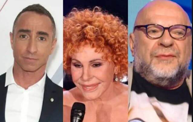 Giuliano Peparini, Ornella Vanoni, Mauro Coruzzi Platinette Amici Celebrities 2019